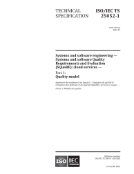 ISO/IEC TS 25052-1:2022