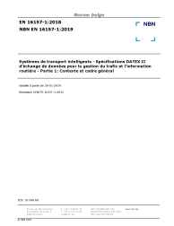 NBN EN 16157-1:2019