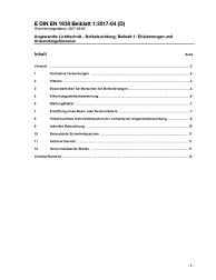 DIN EN 1838 Beiblatt 1:2017-04