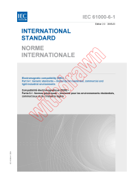 IEC 61000-6-1:2005
