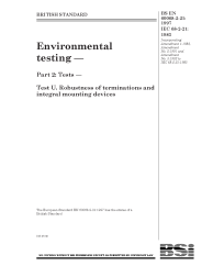 BS EN 60068-2-21:1997