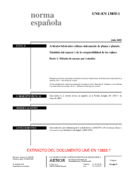 UNE-EN 13855-1:2003 (R2008)