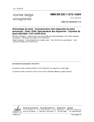 NBN EN ISO 11073-10404:2011