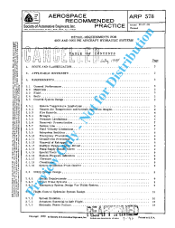 SAE ARP 578:1994-07-01