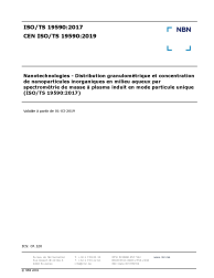 CEN ISO/TS 19590:2019