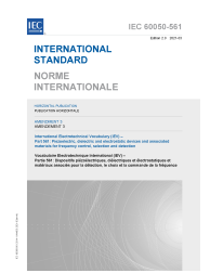 IEC 60050-561:2014/AMD3:2021