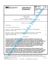 SAE AS 9100A:2001-08-01