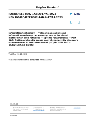 NBN ISO/IEC/IEEE 8802-1AB:2017/A1:2023