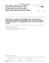 NBN EN ISO 15874-5:2013/A1:2018