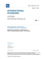 IEC 60747-5-5:2007+AMD1:2013 Consolidated