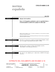 UNE-EN 60601-2-18:2016