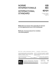 IEC 62121:2001