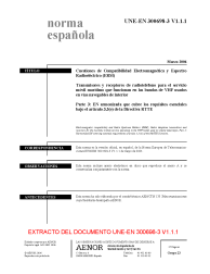 UNE-EN 300698-3 V1.1.1:2006