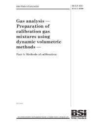 BS EN ISO 6145-1:2008