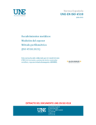 UNE-EN ISO 4518:2021