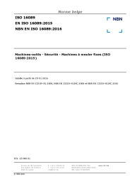 NBN EN ISO 16089:2016