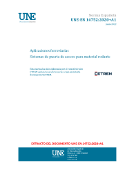 UNE-EN 14752:2020+A1:2022