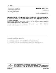 NBN EN 4701-003:2013