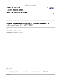 NBN EN ISO 12870:2018