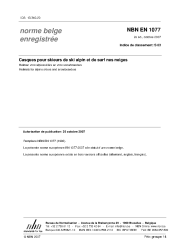 NBN EN 1077:2007