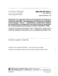 NBN EN ISO 8503-1:1995