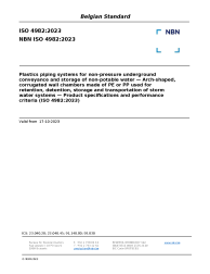 NBN ISO 4982:2023