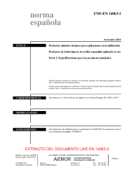 UNE-EN 14063-2:2015 (R2019)