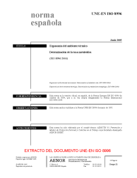 UNE-EN ISO 8996:2005