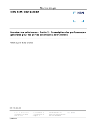 NBN B 25-002-2:2023