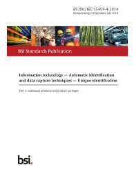 BS ISO/IEC 15459-4:2014