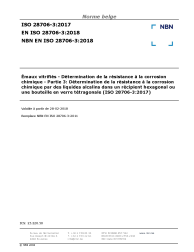 NBN EN ISO 28706-3:2018