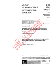 IEC 61010-1:1990/AMD2:1995