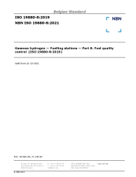 NBN ISO 19880-8:2021