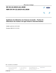NBN EN 54-22:2015+A1:2020