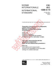 IEC 61300-3-14:1995