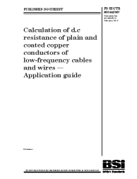 PD IEC/TR 60344:2007