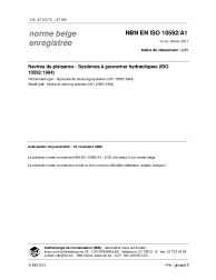 NBN EN ISO 10592/A1:2001