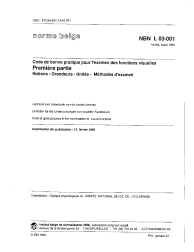 NBN L 03-001:1990