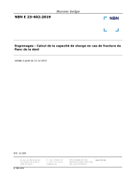 NBN E 23-402:2019