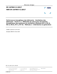 NBN EN 16798-5-2:2017