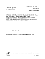 NBN EN ISO 10140-3/A1:2015