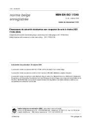 NBN EN ISO 17249:2004