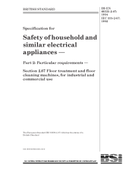 BS EN 60335-2-67:1994