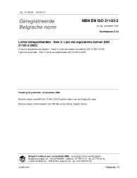 NBN EN ISO 21183-2:2006