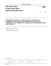 NBN EN ISO 16647:2021