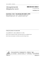 NBN EN ISO 23953-1:2005