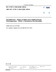 NBN EN 1729-1:2015/AC:2016