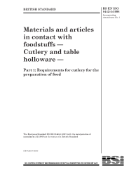 BS EN ISO 8442-1:1998