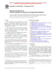 ASTM D2256/D2256M-10(2015)