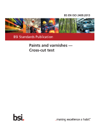 BS EN ISO 2409:2013